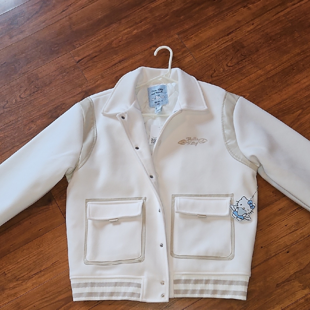 Hello Kitty Varsity Bomber Jacket Size L For Men